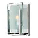 Hinkley Latitude One Light 60W G9 Bathroom Vanity Fixture, Chrome