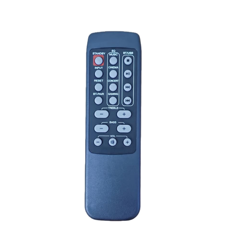 kaedent Replacement New Remote Control Fit for Rockville HD5 HD5B HD5C Monitor Bookshelf Home Theater Speakers System & Rockville Rockbar 40" 400w