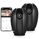 LaView Security Cameras for Home + 2X 32GB SD Cards, PT Home Security Camera System with Motion Detection, Two-Way Audio, Night Vision, Indoor WiFi