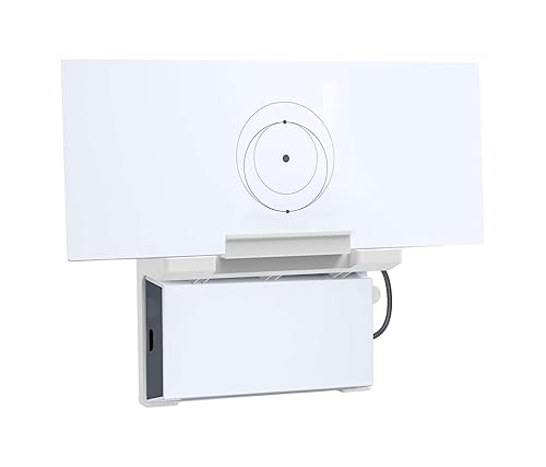 Starlink Gen 3 Mount & Wall Holder, All-in-One Space-Saving Bracket for V3 Mesh Router & Power Supply, ABS Stability, Compatible with Starlink V3