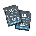 Promaster 16GB SDHC Class 10 Memory Card (Performance) 2-pack