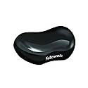 Fellowes Wrist Rest - Crystals Gel Wrist Rest with Non Slip Rubber Base - Ergonomic Mouse Mat Wrist Support, Keyboard Wrist Rest for Computer, Laptop