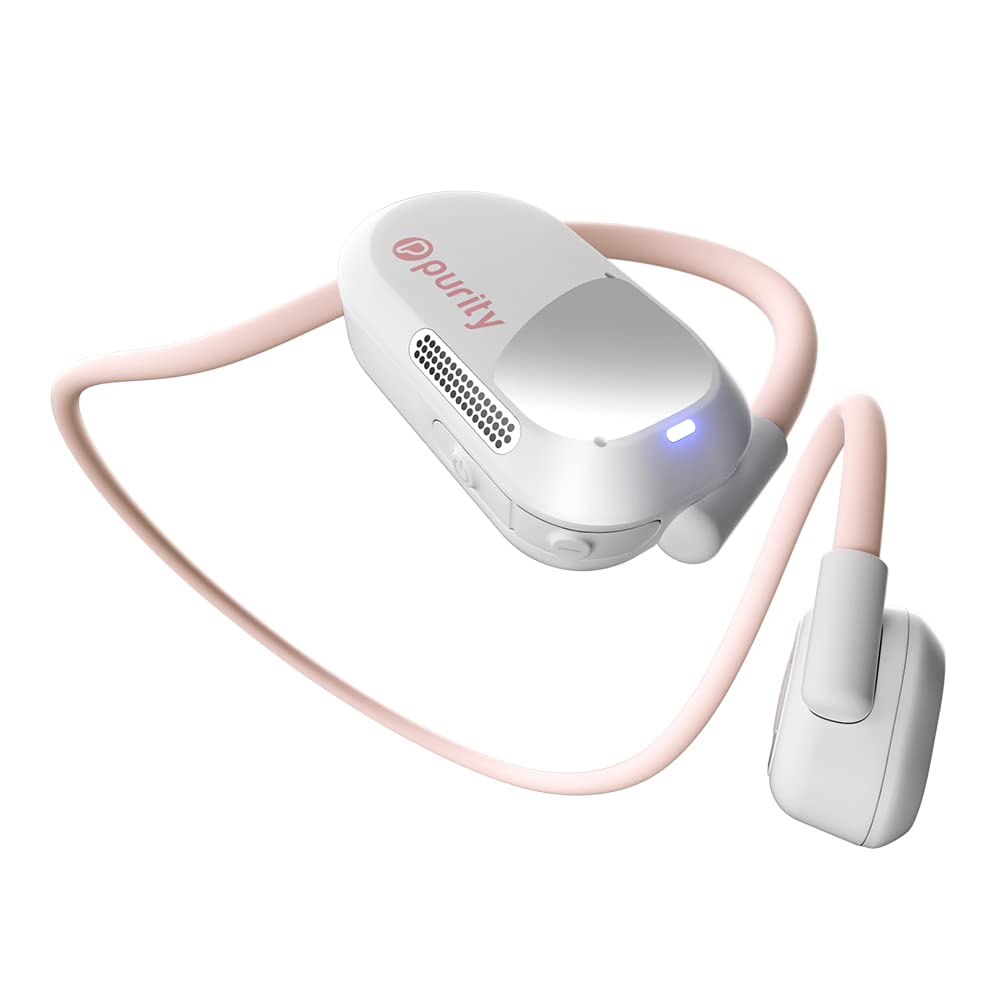Purity Air Open Ear Headphones - True Air Conduction Wireless Bluetooth Open Ear Earbuds with Dual Mic for iPhone/Android - Secured Long Wearing