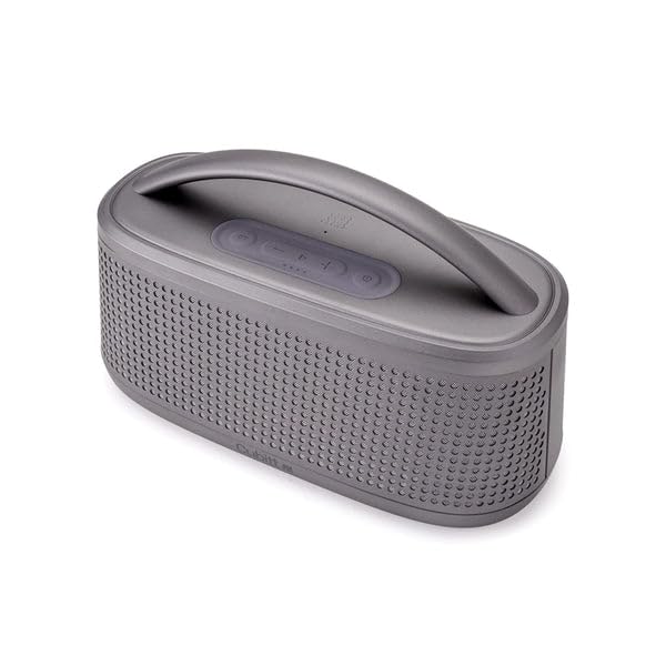 Cubitt Power Pro Gen2 Portable Bluetooth Speaker - 40W Loud Sound, Waterproof IPX7, Bluetooth 5.3, TWS Pairing, Quick USB-C Charging - Gun Metal