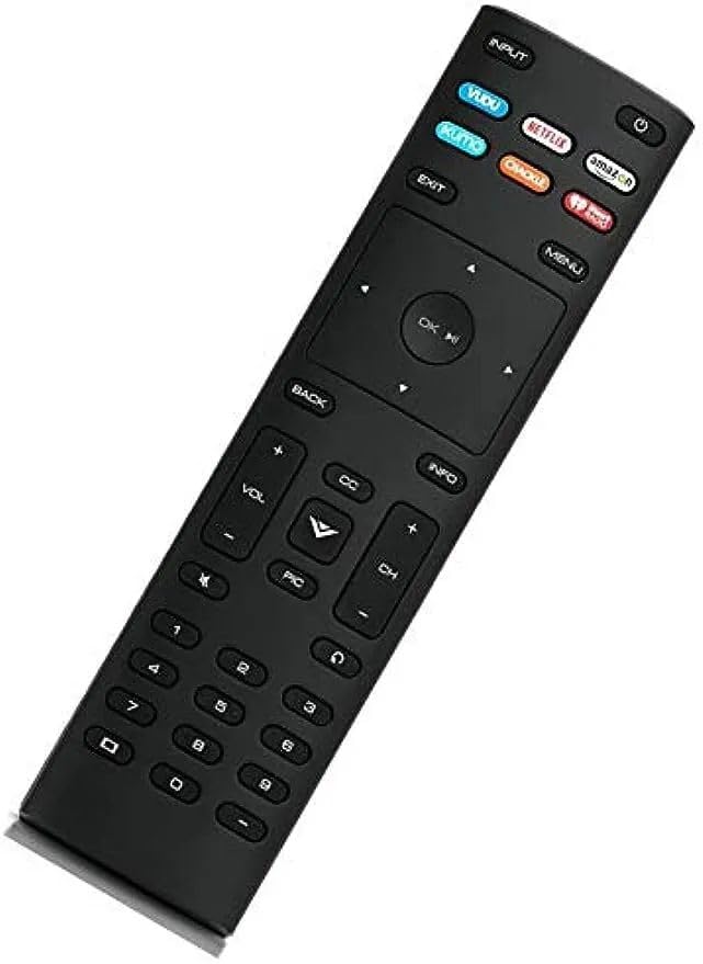 Remote Control XRT136 for Vizio Smart TV V555-G1 V556-G1 V605-G3 V655-G9 V656-G4 V705-G3 V755-G4