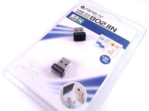 SANOXY Mini USB Wireless N 150 LAN 802.11N Adapter for Windows, Linux and MAC OS (150Mbps)