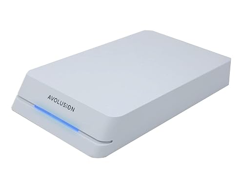 Avolusion HDDGear Pro 2TB 7200RPM USB 3.0 External Gaming Hard Drive (for PS5) White (Renewed)