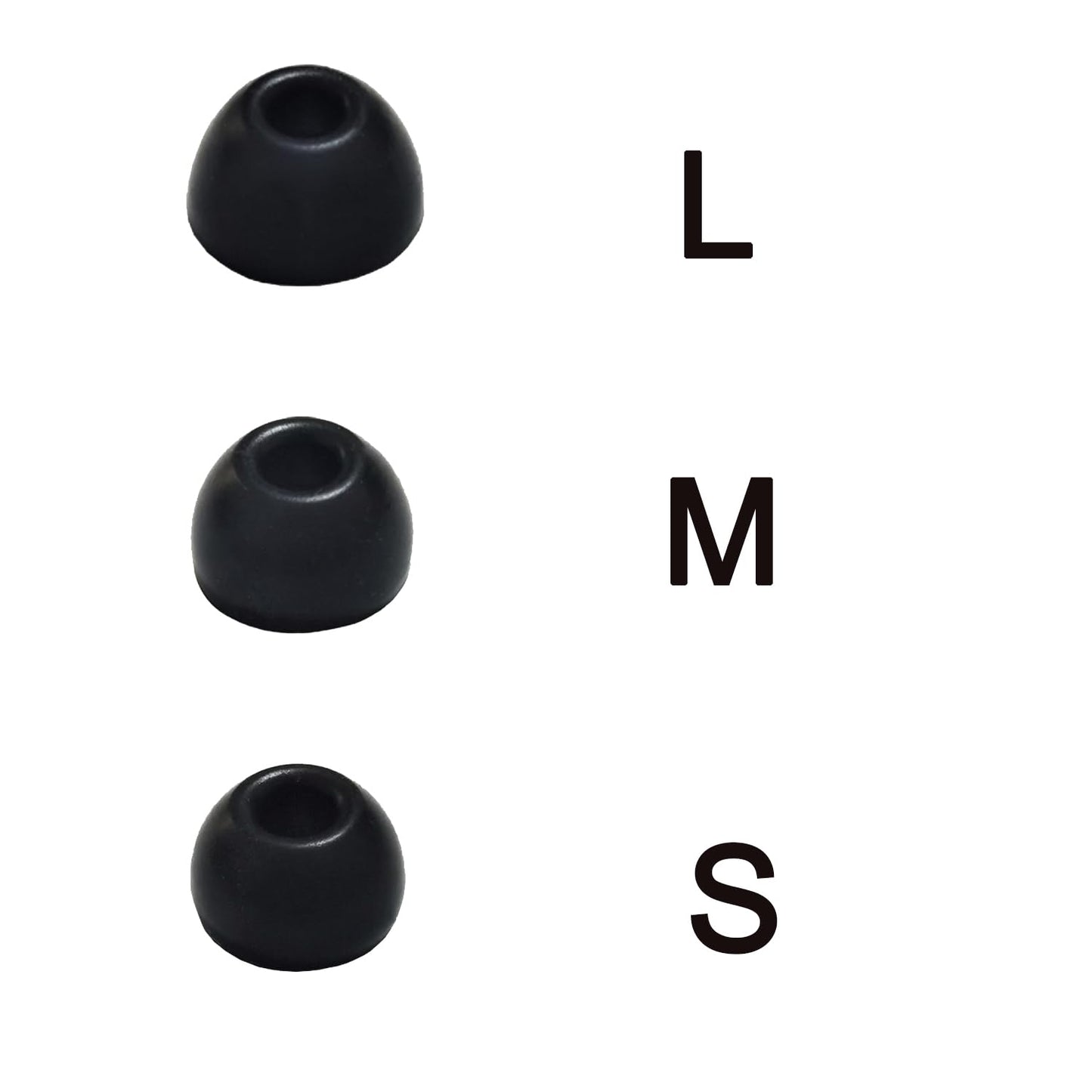Luckvan Silicone Ear Tips for Beats Studio Buds+Replacement Earbuds Tips for Beats Studio Buds/Fit Pro/Solo Buds Replacement Tips for Beats Earbuds, 6