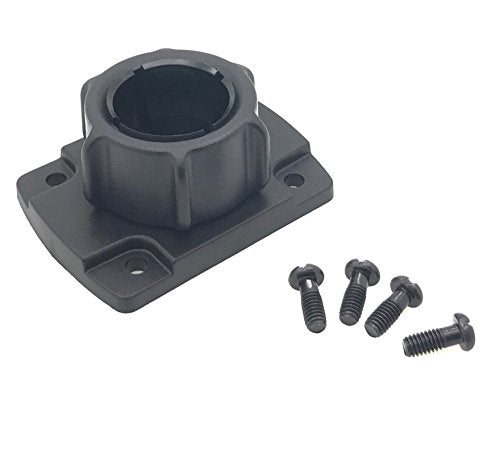 ChargerCity 25mm/1" inch Ball socklet to AMPs Connection Adapter + Dual T Plate for 1" inch Ball Connection Mount and Arkon Robust Series Mount