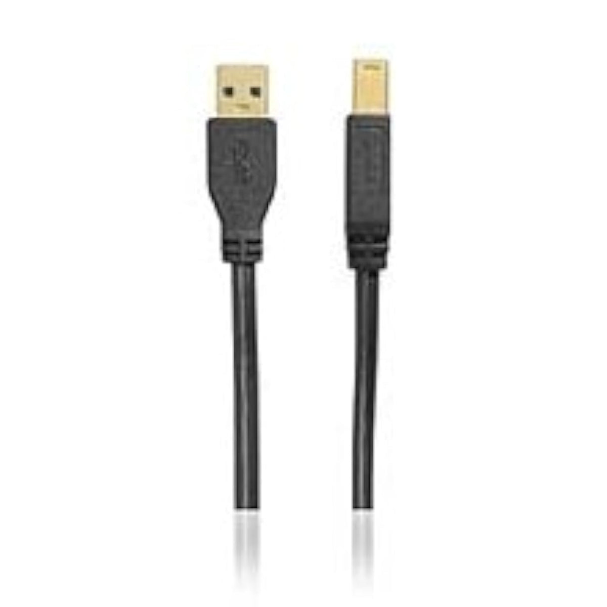 Gigaware Gold-Plated USB 3.0 A/B Cable (6-Ft.)