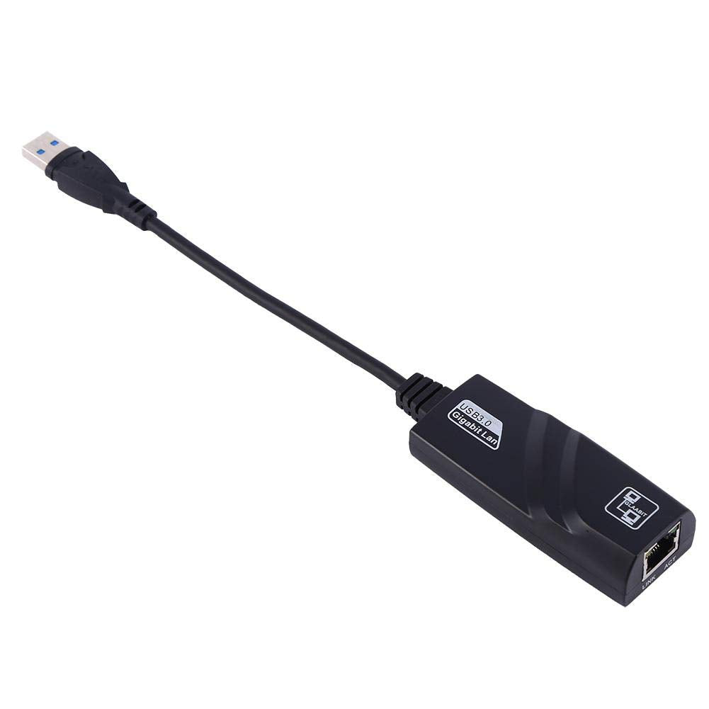 SuperSpeed USB 3.0 to RJ45 Gigabit Ethernet Network Adapter Wired LAN for