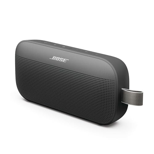 Bose SoundLink Flex Portable Bluetooth Speaker (2nd Gen), Portable Outdoor Speaker with Hi-Fi Audio, Up to 12 Hours Battery Life, Waterproof