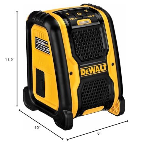DEWALT DCR006 Jobsite Bluetooth Speaker