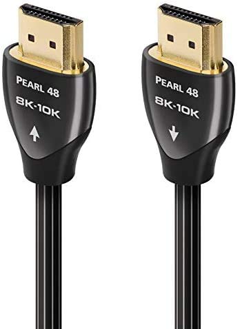 AudioQuest Pearl 8K-10K 48Gbps 0.75m (2.4ft.) HDMI Cables (2-Pack)