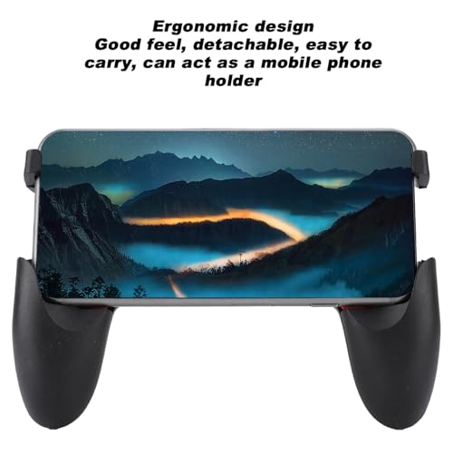 Ciglow Mobile Game Controller,Foldable Joystick Handle, Game Artifact,Ergonomic Design Game Handle,Comfortable and Fast with Bracket