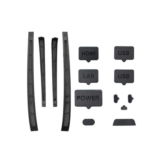 Dust Proof Kit Silicone Dust Proof Plugs For PS5 Slim Console, USB HDMI Interface Port Anti-dust Cover Gaming Console Protective Cover Plug
