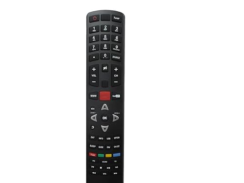 HCDZ Replacement Remote Control for TCL L32HDM11 L40FHDM11 LE40FHDE5510 LE43FHDF3300TA RC3000N01 RC3000N02 LCD LED HDTV Smart 3D TV