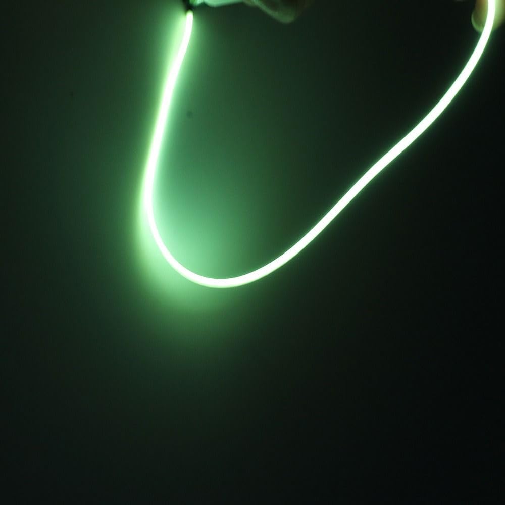 Kopida 3V Edison Bulb LED Filament Flexible Filament Cob Flexible Lamp Parts, 11.81 inch Edison Bulb DC3V Cob LED Filament Flexible Lamp Parts 2200k