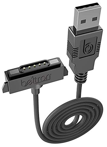BELTRON Sonim XP5/XP6/XP7 Charger, Heavy Duty Braided USB Charge/Sync Cable with Magnetic Contacts for Sonim XP5700/XP6700/XP7700 Phones (Premium