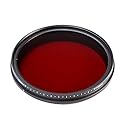 Fotga Six-in-One IR Infrared Adjustable Neck X-Ray Glass Filter Infrared IR Filter 530nm to 750nm (77mm)