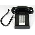 Cortelco 2500-V-BK 250000-VBA-20M Desk w/ Volume BLACK (ITT-2500-V-BK)