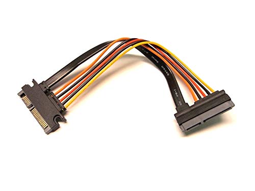 SATA III - SATA 3 Male to Female 5 Wire 8 Inch Extension Cable