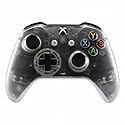 UN-MODDED Custom Controller compatible with Xbox One S/X Unique Design - Multiple Colors Available (Crystal Clear)