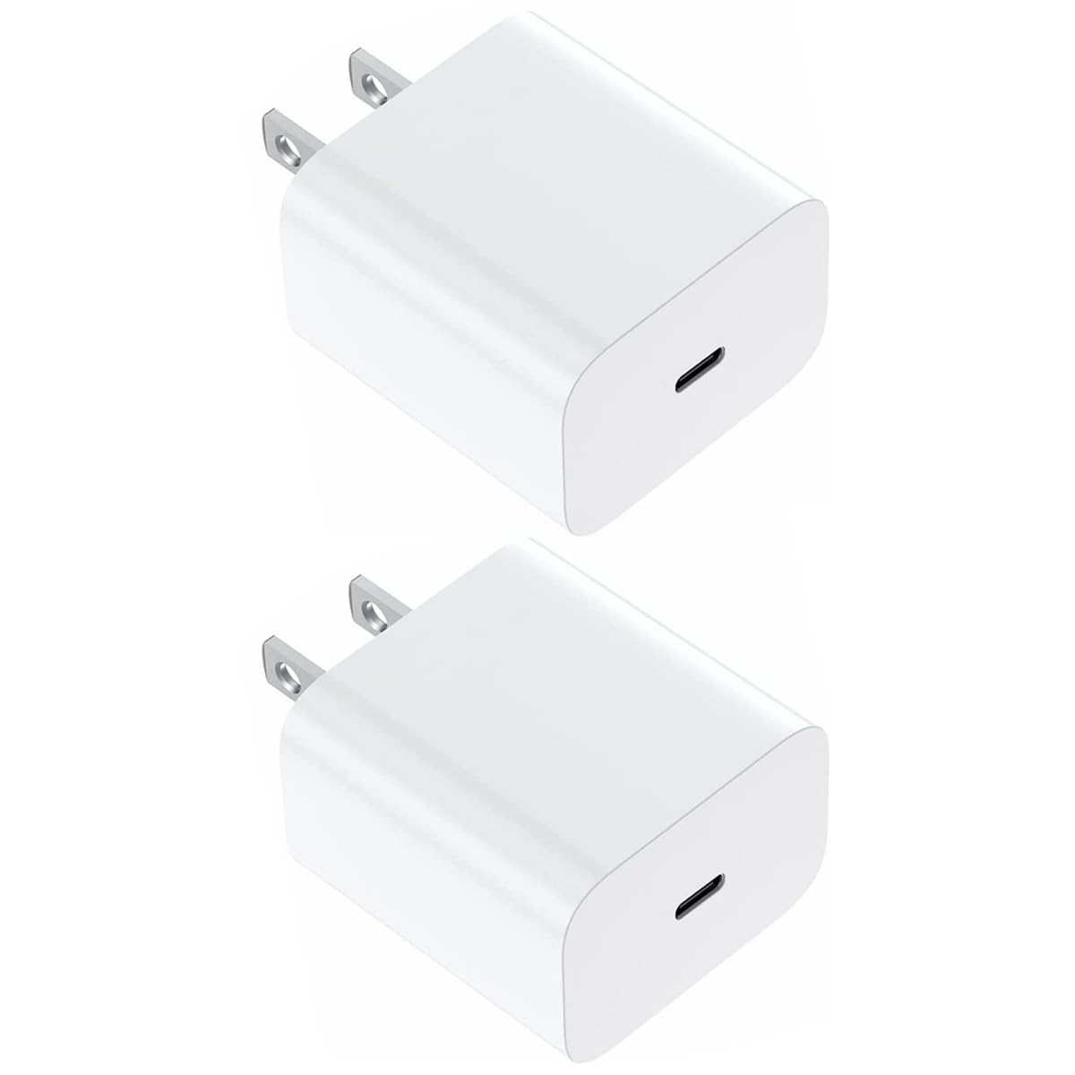 USB C Charger Block 20W, TRM TECH PD 3.0 Fast Charging Wall Charger USBC Power Adapter Type C Brick Cube for iPhone 17/Pro/Pro Max/17 Air/ 16/16