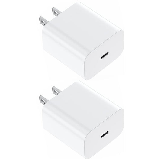 USB C Charger Block 20W, TRM TECH PD 3.0 Fast Charging Wall Charger USBC Power Adapter Type C Brick Cube for iPhone 17/Pro/Pro Max/17 Air/ 16/16