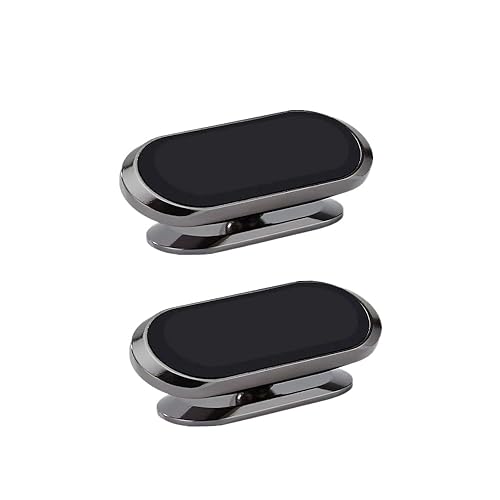 LDJYEONS Car Phone Holder 2pcs, Magnetic Car Phone Holder, 360° Rotation Capable, Suitable for General Smartphones