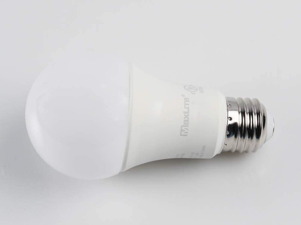 MaxLite Dimmable 15W 4000K A19 LED Bulb, Enclosed Fixture Rated