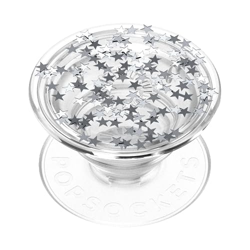 PopSockets Adhesive Phone Grip, Holder, Phone Stand, Glitter - Glitter Star Fire