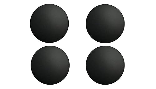 California JOS 4 PCS Laptop Rubber Feet (0.7 inch Diameter), Non-Slip Replacement Bottom Feet for MacBook Case (MacBook Pro/MacBook Air Shell Cover)