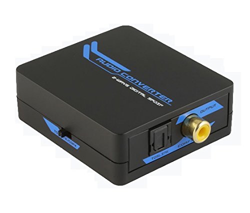 Ckitze BG-415 2-Way Audio Converter Adapter Optical SPDIF Toslink Audio Switcher Signal Amplifier Splitter