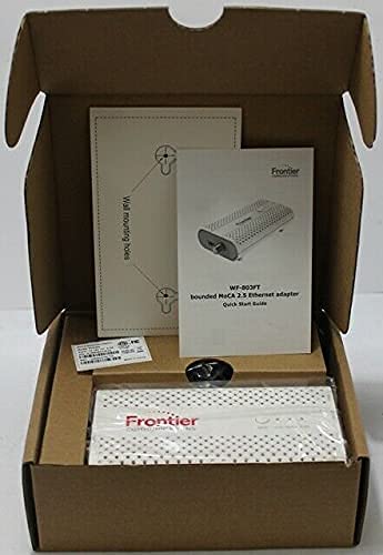 NBS Frontier Fios Formerly Verizon WF-803 FT MoCA 2.5 to Ethernet Bridge WAN/Full/LAN Selector Up to 2.5Gbps Bandwidth with existing coaxial Cables