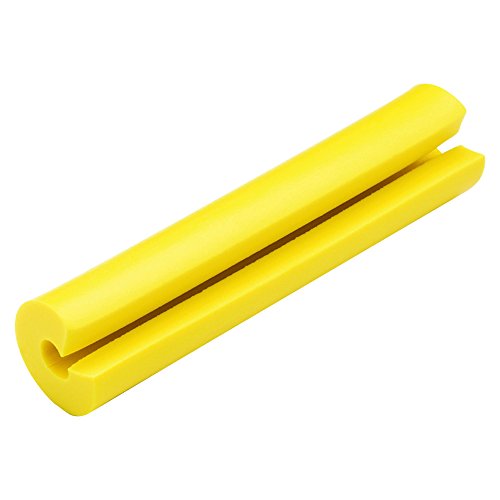 Panduit NWSLC-2Y LabelCore Cable Identification Sleeve, 1.25" W x 1.25" L, Fits 2mm Simplex Cable, Enhanced Labeling Surface for Easy Cord