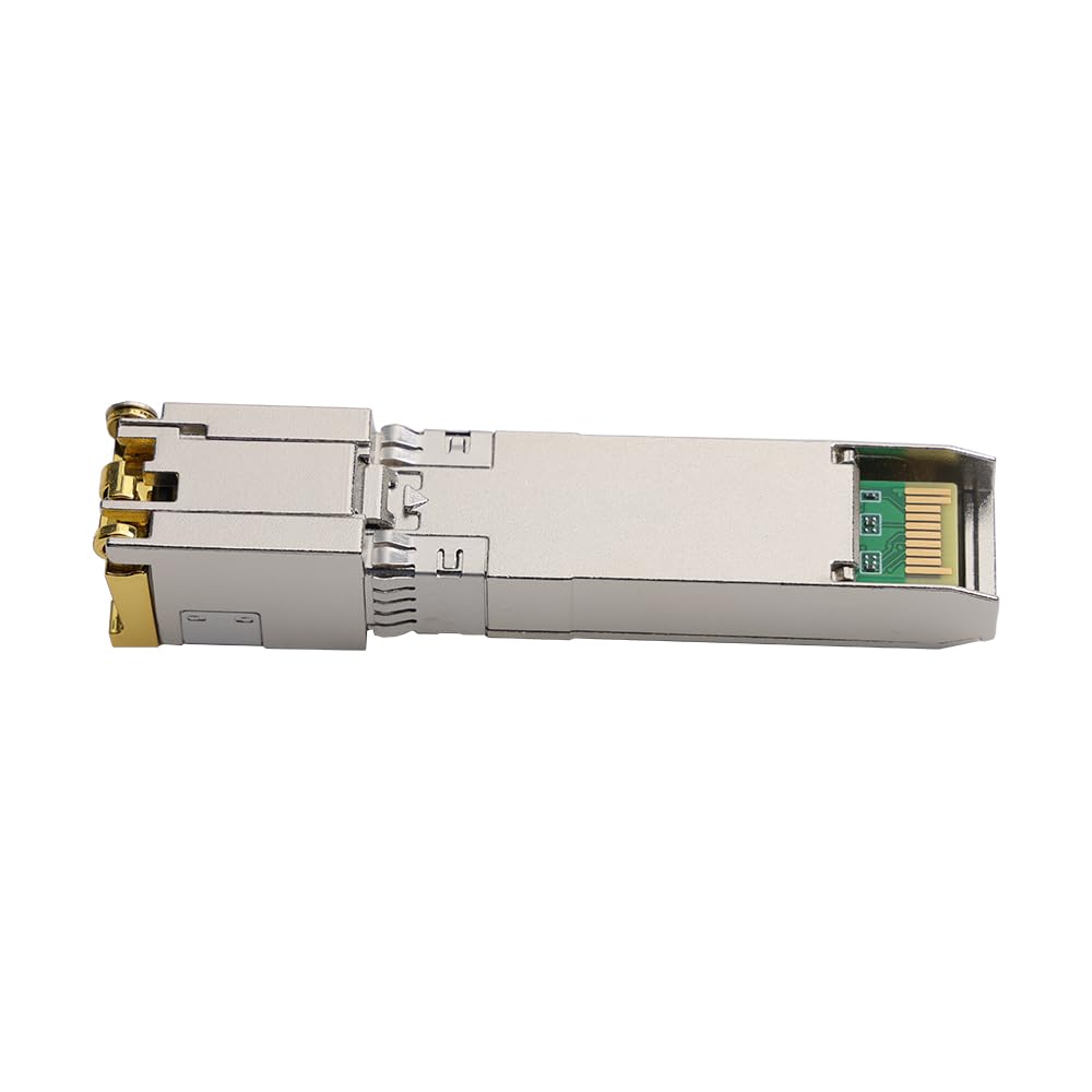 ??????????????-?? ??????+ ???? ????-???? ??????????????????????, 10Gbe SFP+ Copper Ethernet CAT6a Module, for Cisco SFP-10G-T-S, Ubiquiti UniFi, Fortinet, and More