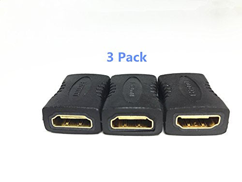 Ailifly HDMI Female to Female Adapter Gold Plated High Speed HDMI Coupler