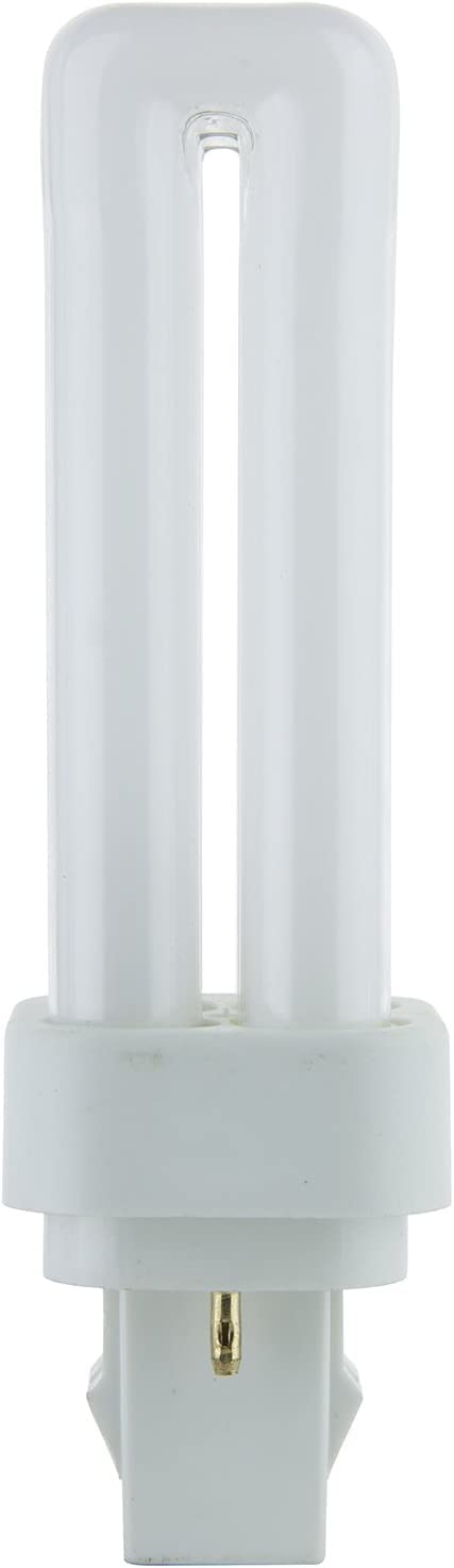 Sunlite PLD13/SP41K 13-Watt Compact Fluorescent Plug-in 2-Pin Light Bulb, 4100K Color