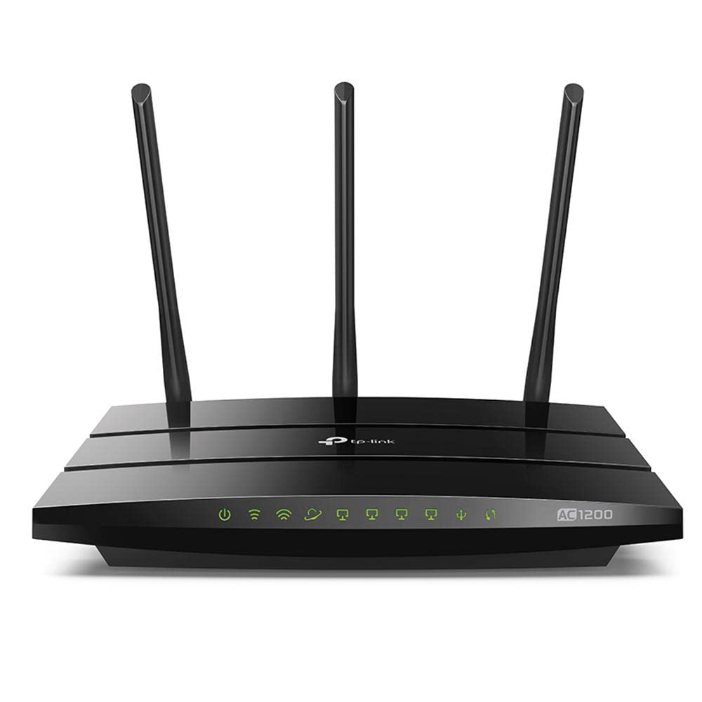 TP-Link AC1200 Gigabit Smart WiFi Router - 5GHz Gigabit Dual Band Wireless Internet Router, Supports Guest WiFi, Black