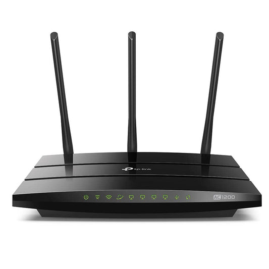 TP-Link AC1200 Gigabit Smart WiFi Router - 5GHz Gigabit Dual Band Wireless Internet Router, Supports Guest WiFi, Black