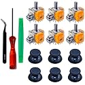 SOSS GAMING® Hall Effect Joysticks UPGRADE Kit for Playstation 5 Dualsense Controllers - Fixes Stick Drift, Broken, and Loose Joysticks (6 Pack)