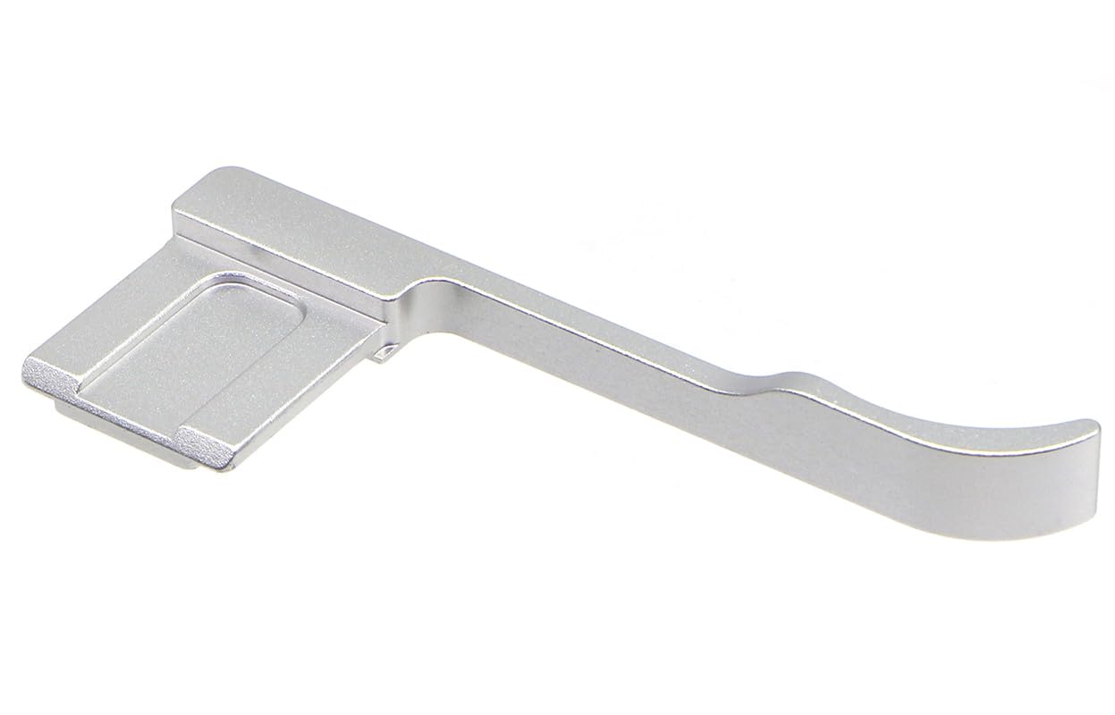 HITHUT Metal Hot Shoe Thumb Grip for Fujifilm X-A7 Camera Accessories Silver