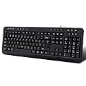 Adesso AKB-132HB Multimedia USB Keyboard with 3 Hubs, Black
