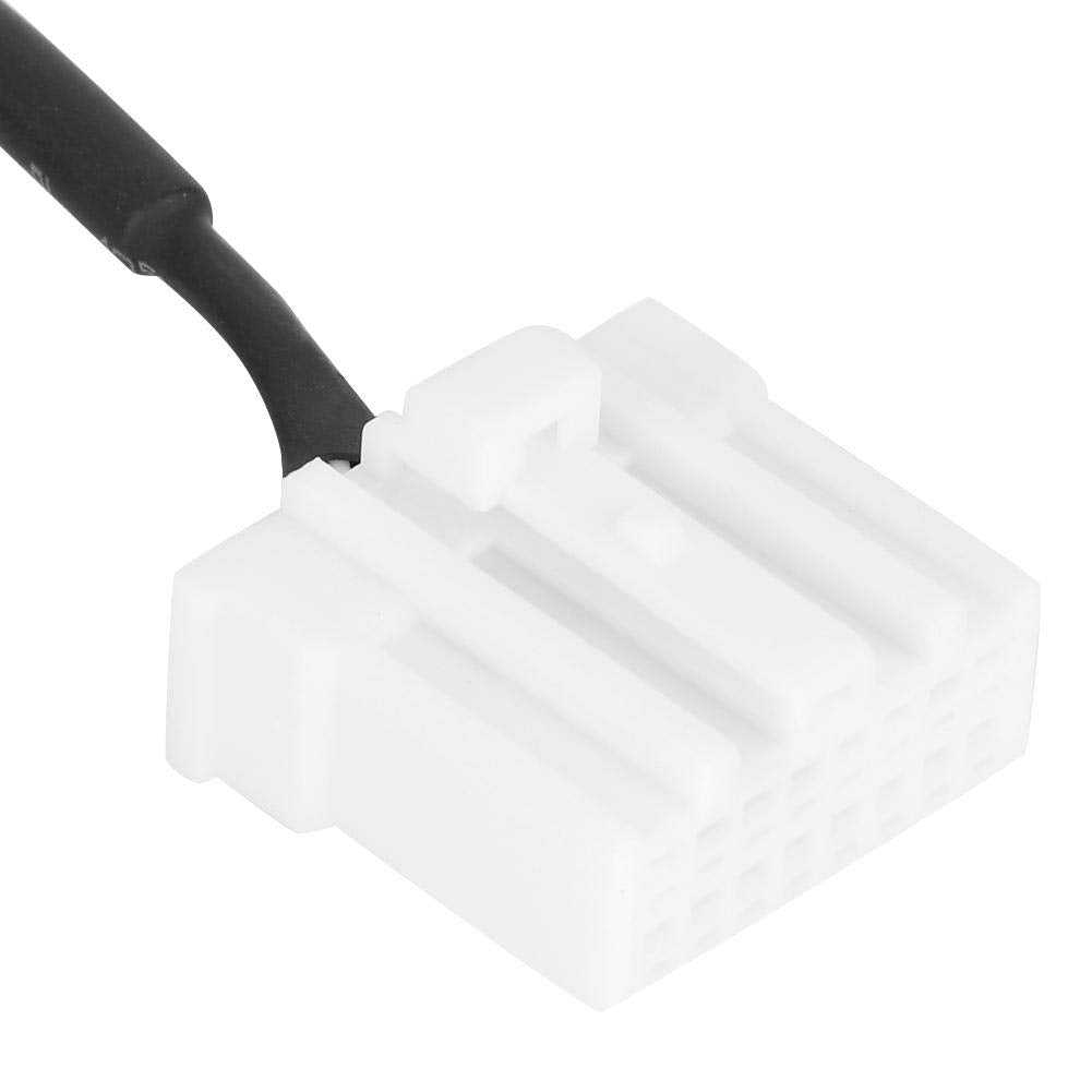 Dweekiy 3.5mm Female AUX Adapter Cable for 2006-2013 3 Series 6 Series M3 M6 5 2 MX5 RX8 Aux Input Car Audio Stereo Port Connector