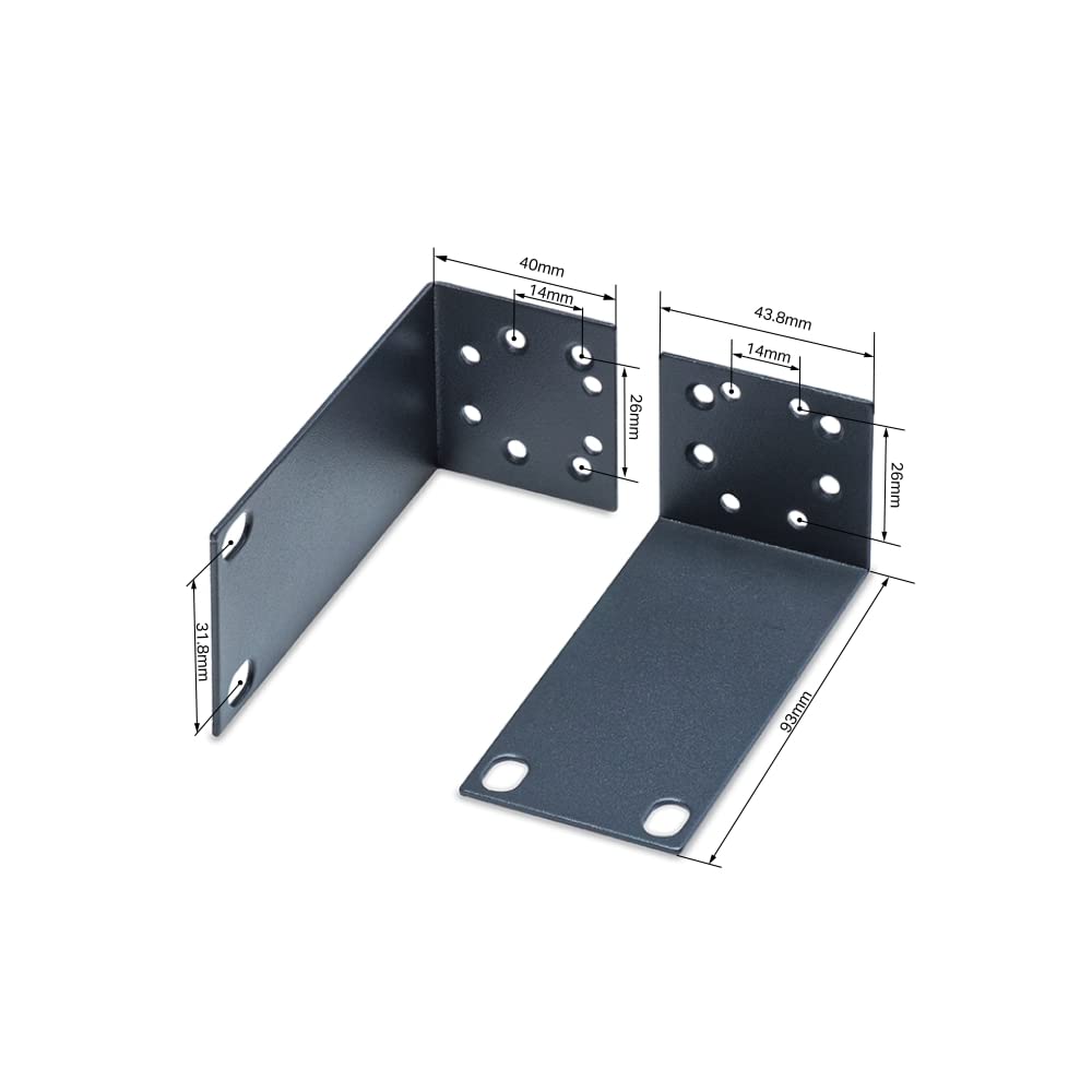 TP-Link RackMount Kit-13 Mounting Bracket| Compatible with TP-Link 13-inch Rackmount Switches, Routers, Controllers and Other Products | Sturdy Metal