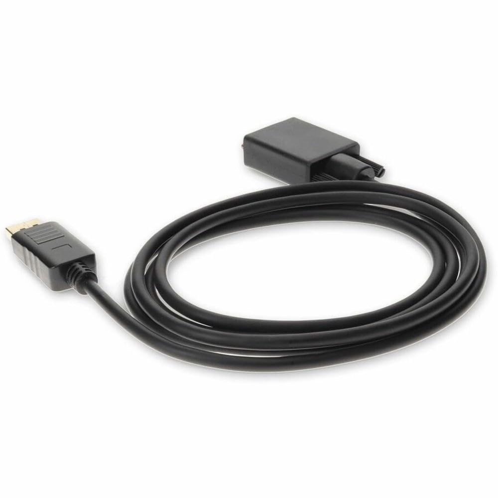 AddOn 1.82M (6.00Ft) Displayport Male to Vga Male Black Adapter Cable