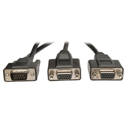 Tripp lite Vga Monitor Y-Splitter Cable, 1' (P516-001-HR) Black 1600x1200