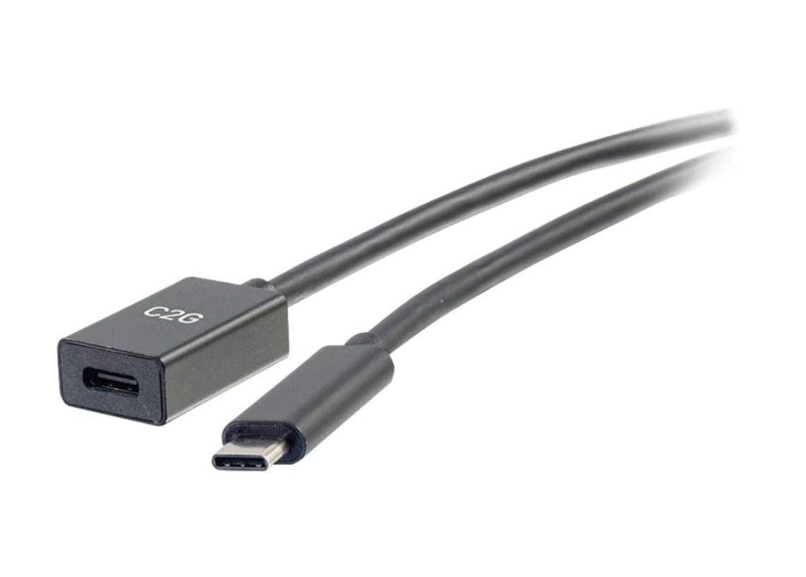 3ft (0.9m) USB-C to C 3.2 (Gen 2) Male to Female Extension Cable (10Gbps)