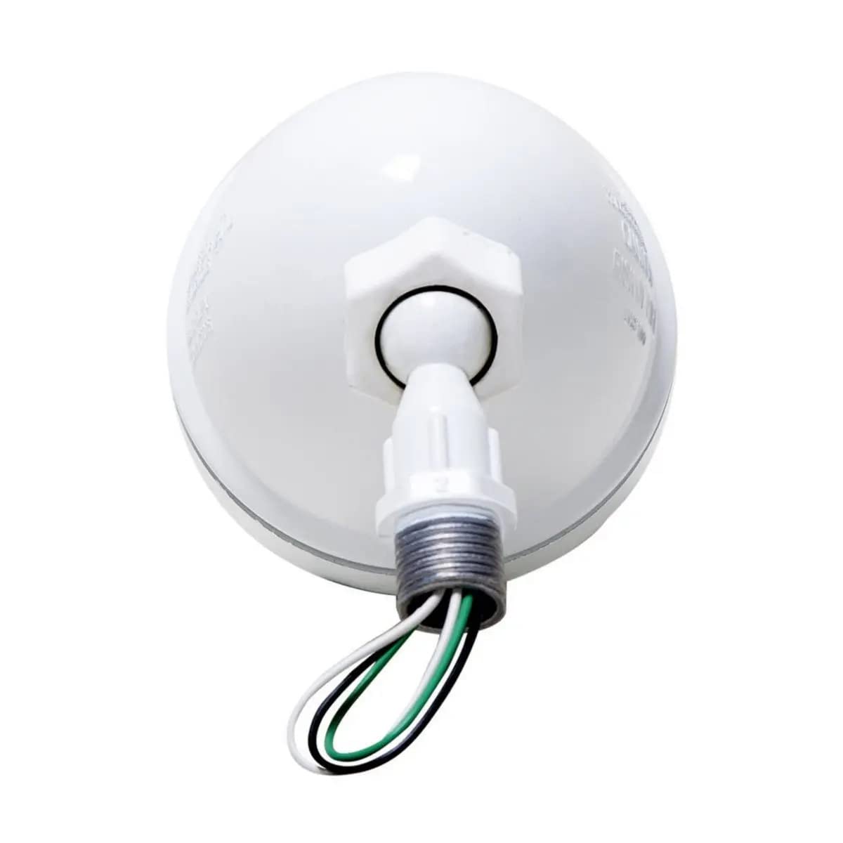 Hubbell-Bell LHS100W Weatherproof Halogen Lamp Holder with 75-watt Bulb, Swivel Joint, White